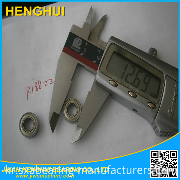 R188 Zz Inch Deep Groove Ball Bearing